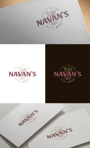 NAVAN'S LITTLE MARKET | Logo-Design von GLDesigns