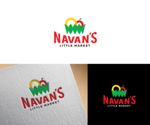 NAVAN'S LITTLE MARKET | Logo Design by FourtuneDesign
