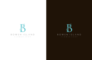 Bowen Island Flower Shop or BIFS | Logo Design by GLDesigns