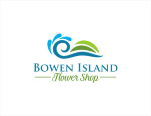 Bowen Island Flower Shop or BIFS | Logo Design by BNdesigner