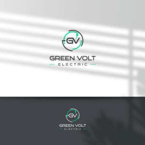 Green Volt Electric | Logo Design by madeli