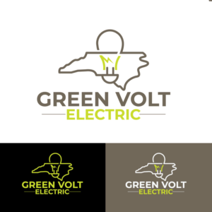 Green Volt Electric | Logo Design by Graphic Bricks