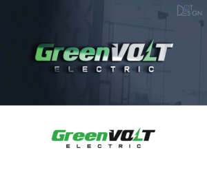 Green Volt Electric | Logo Design by Dot Design 3