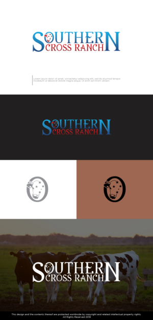 Southern Cross Ranch | Logo-Design von Kim Ji