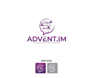 Advent.IM Connected for Purpose (optional to include this) | Diseño de Logo por Ochieng