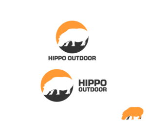 Hippo Outdoor | Logo Design by Tt design