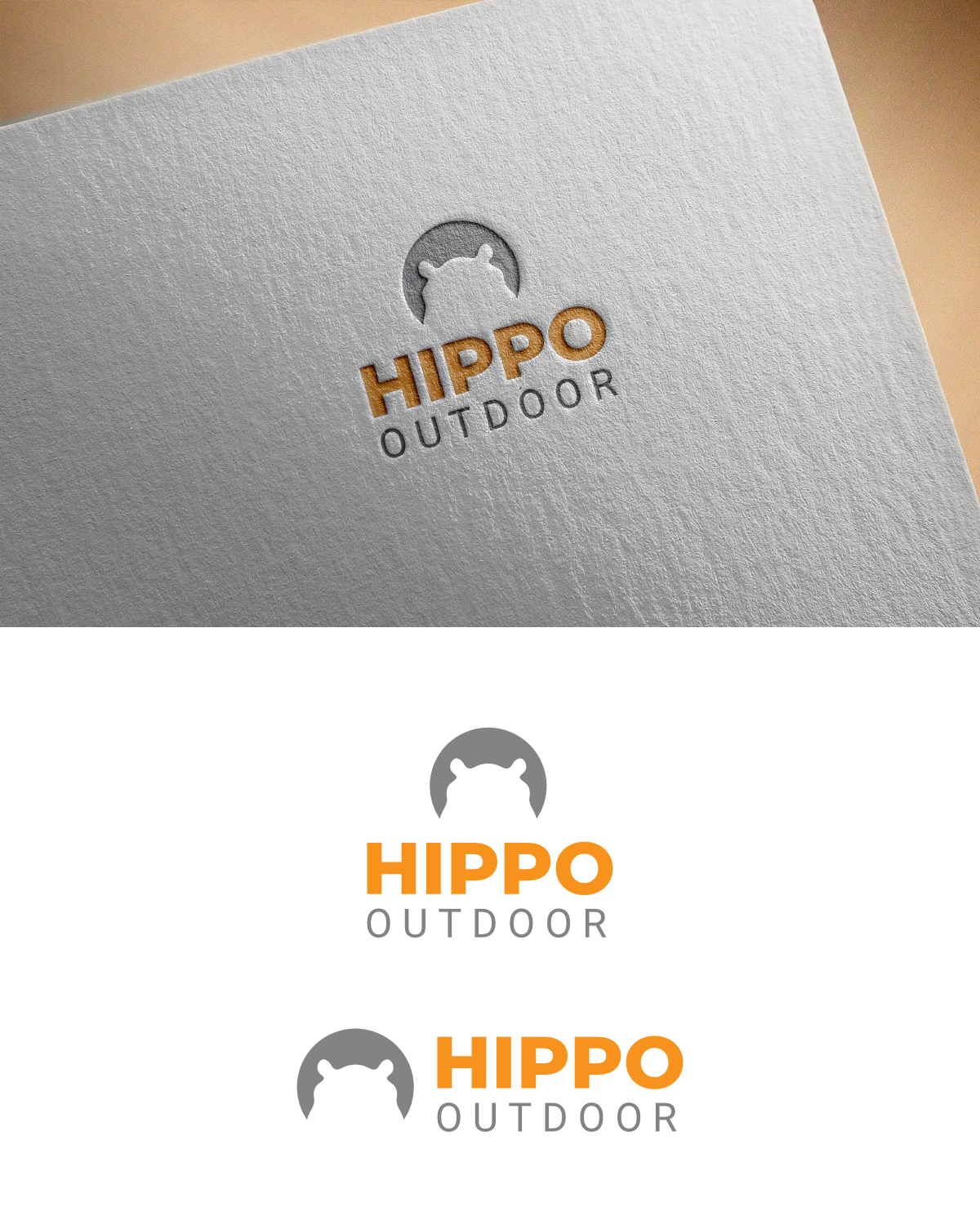 Logo Design by design.bb for Hippo Outdoor | Design #25789244