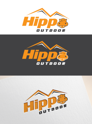Logo-Design von #hashtag_DEsigN für Hippo Outdoor | Design: #25763169