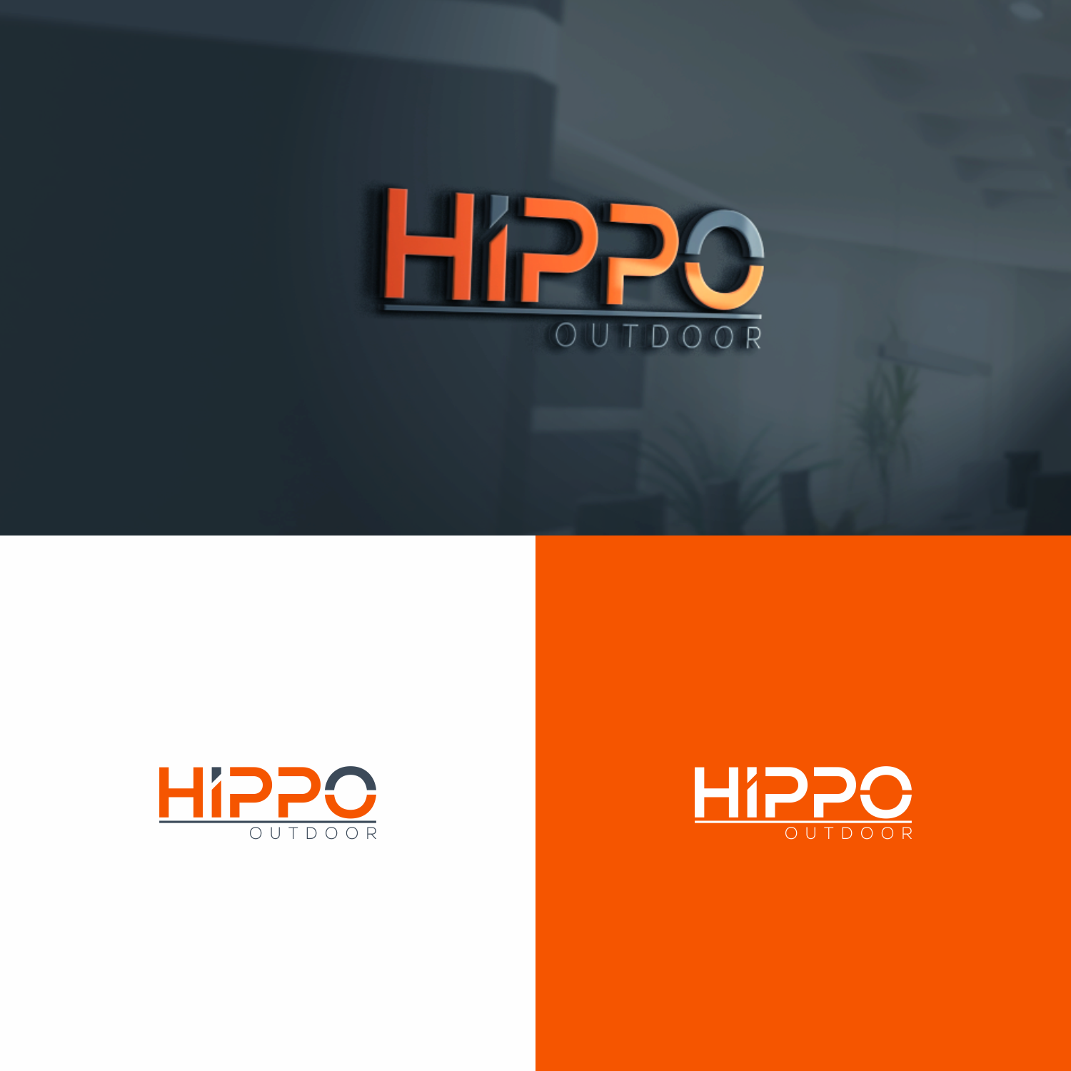 Logo Design by manah bening for Hippo Outdoor | Design #25758868