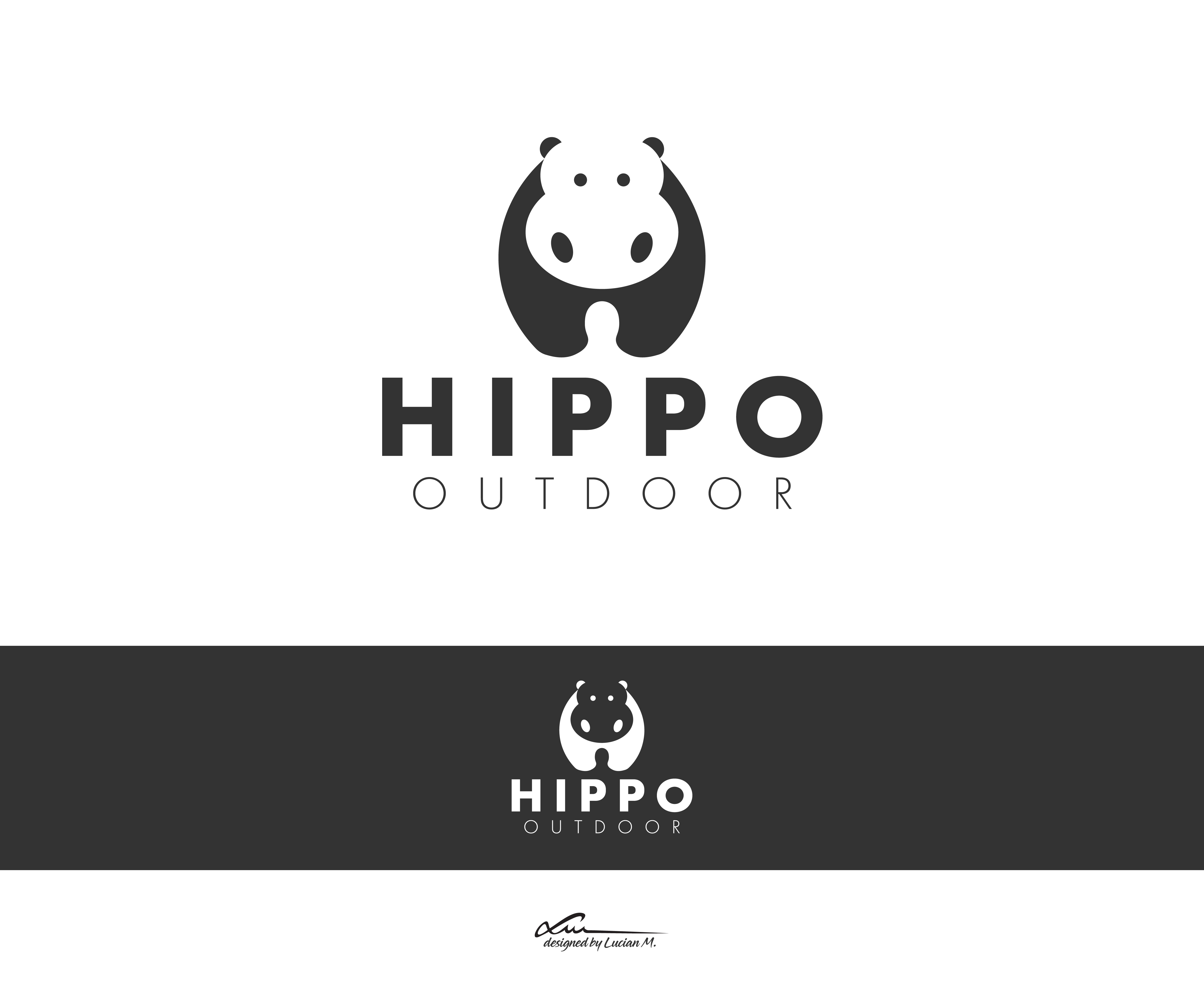 Logo-Design von LucianM81 für Hippo Outdoor | Design #25793348