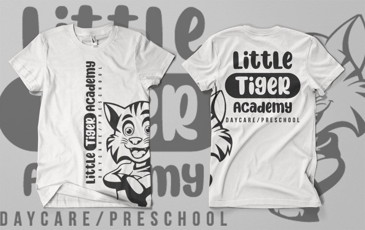 T-shirt Design by rickyadri for Little Tiger Academy | Design #25780975