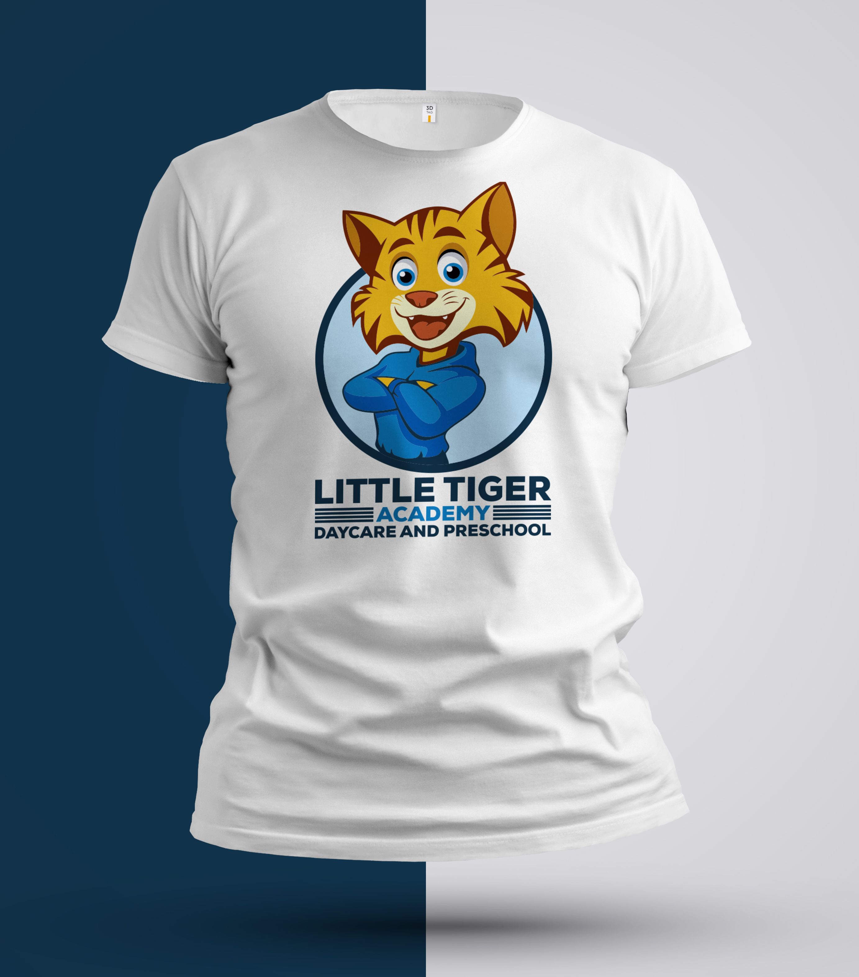 T-shirt Design by Ismail Hossain for Little Tiger Academy | Design #25756859