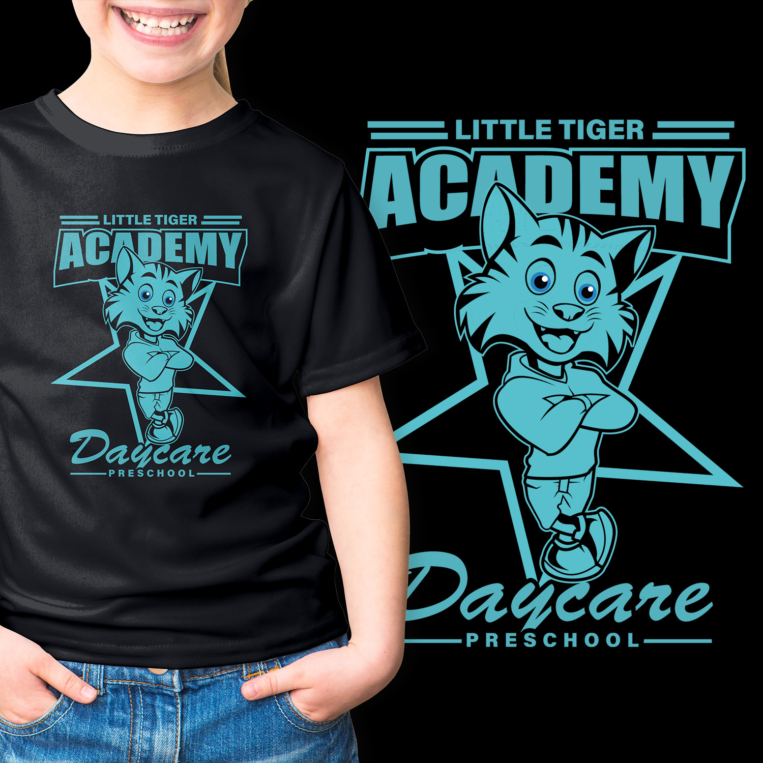 Diseño de Camiseta por mekhfioui para Little Tiger Academy | Diseño #25790844