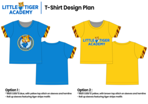 T-Shirt-Design von Regina Su für Little Tiger Academy | Design #25793864