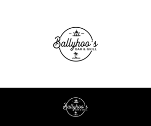 Ballyhoo's Bar & Grill | Logo Design by Ochieng
