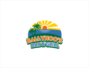 Ballyhoo's Bar & Grill | Diseño de Logo por BNdesigner