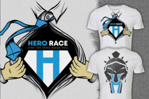 HERO RACE - obstacle race T-shirt for real heroes. | T-Shirt-Design von Falih A