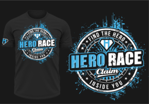 HERO RACE - obstacle race T-shirt for real heroes. | T-Shirt-Design von OR-PiXEL STUDIO ™