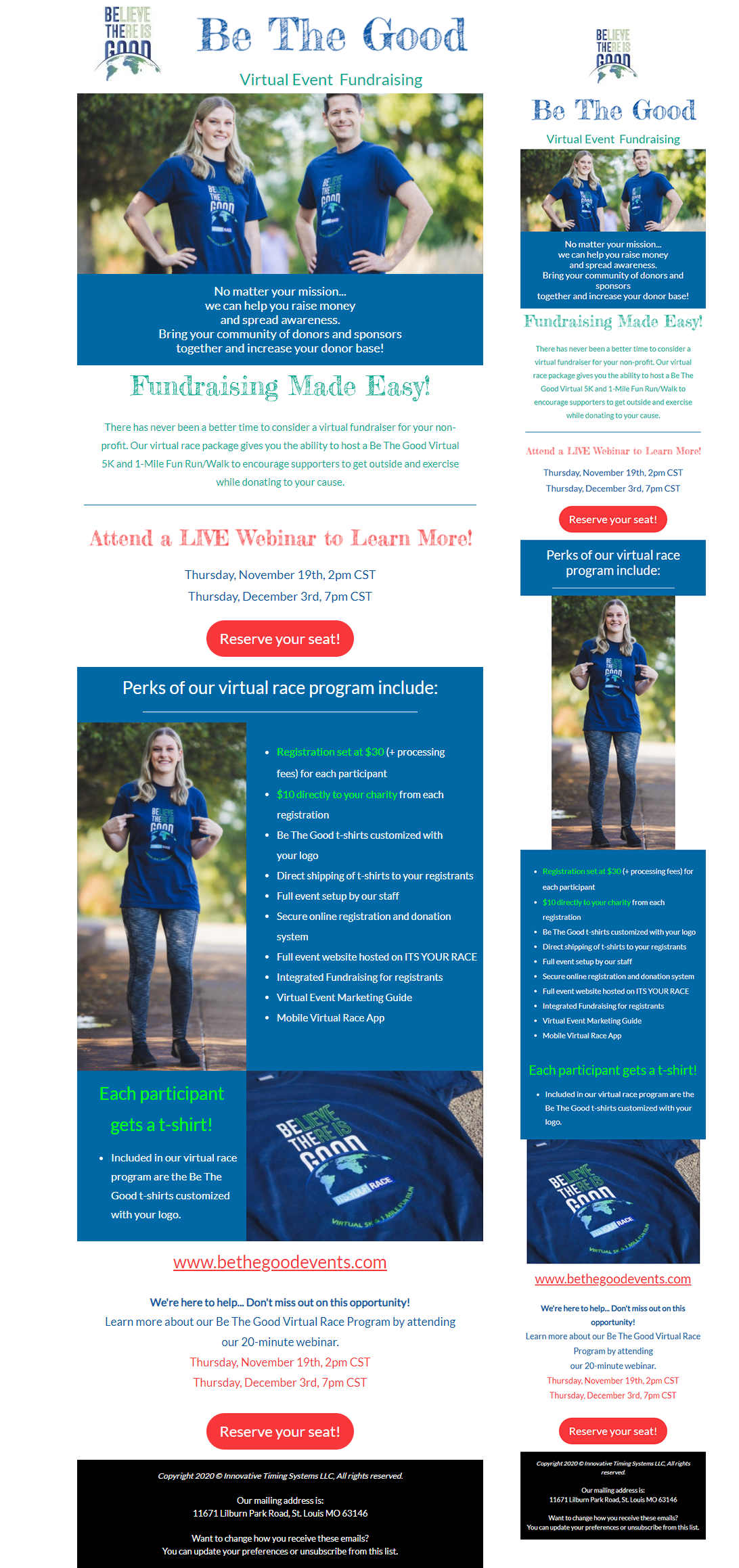 Email Marketing Design by Kristina Andonoff for Innovative Timing Systems | Design #25759818