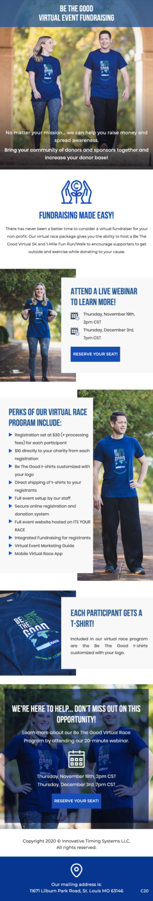 Email Marketing Design by pb for Innovative Timing Systems | Design: #25782306