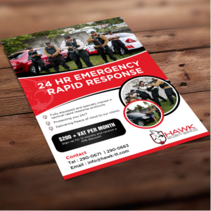 Awesome Flyer for Tactical Emergency Response Services  | Flyer-Design von Schöpfer