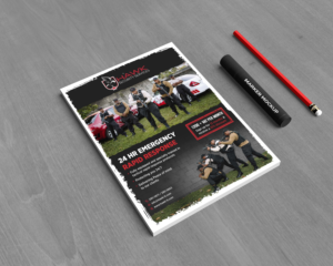 Flyer Design by GraphicsGuru for Hawk Security Services Ltd.  | Design: #25762288