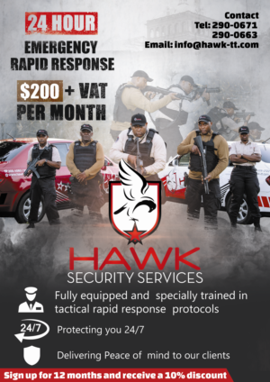 Flyer-Design von ramesh.lakruwan 2 für Hawk Security Services Ltd.  | Design #25761435