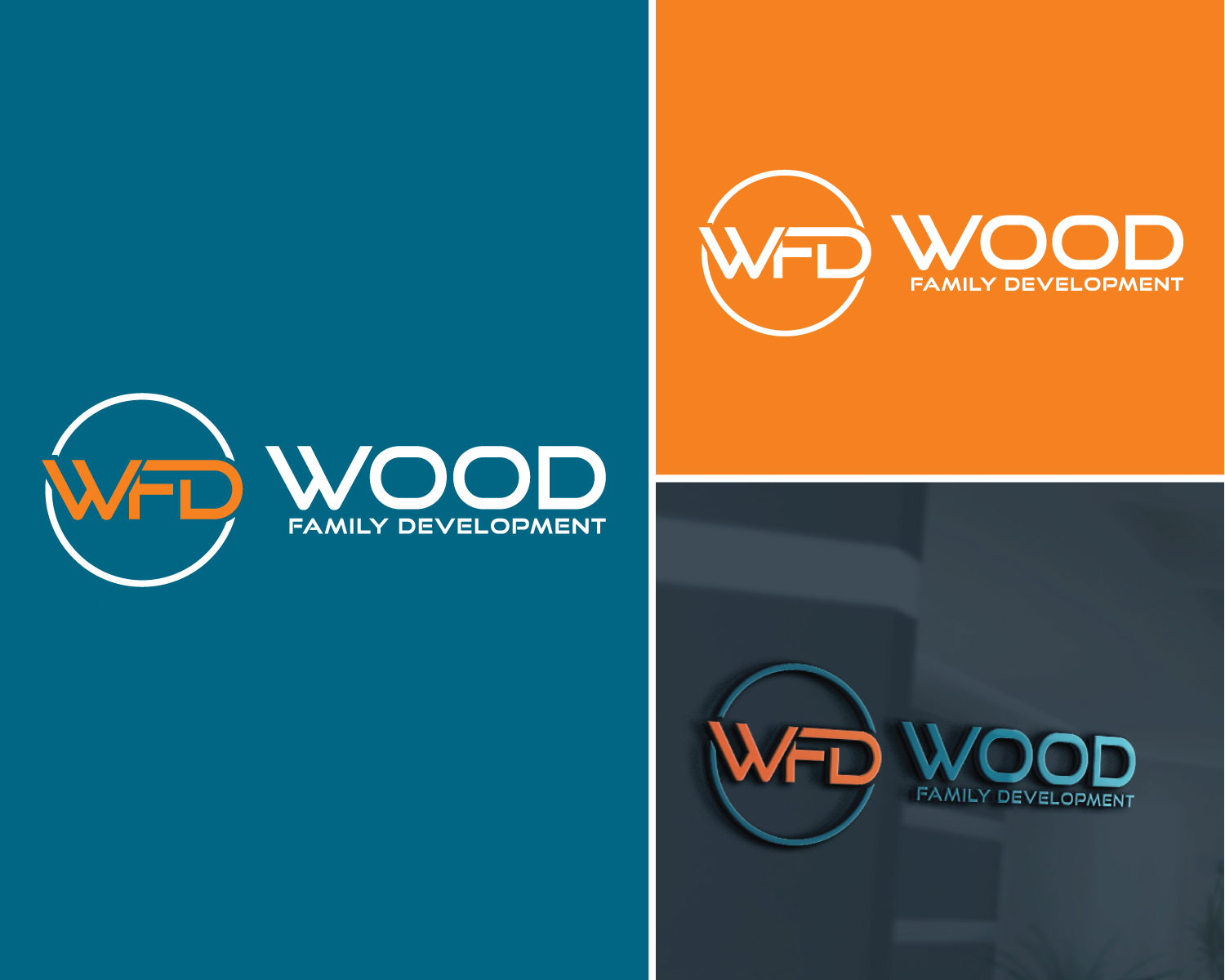 Logo Design by Atec for Wood Family Development | Design #25759609