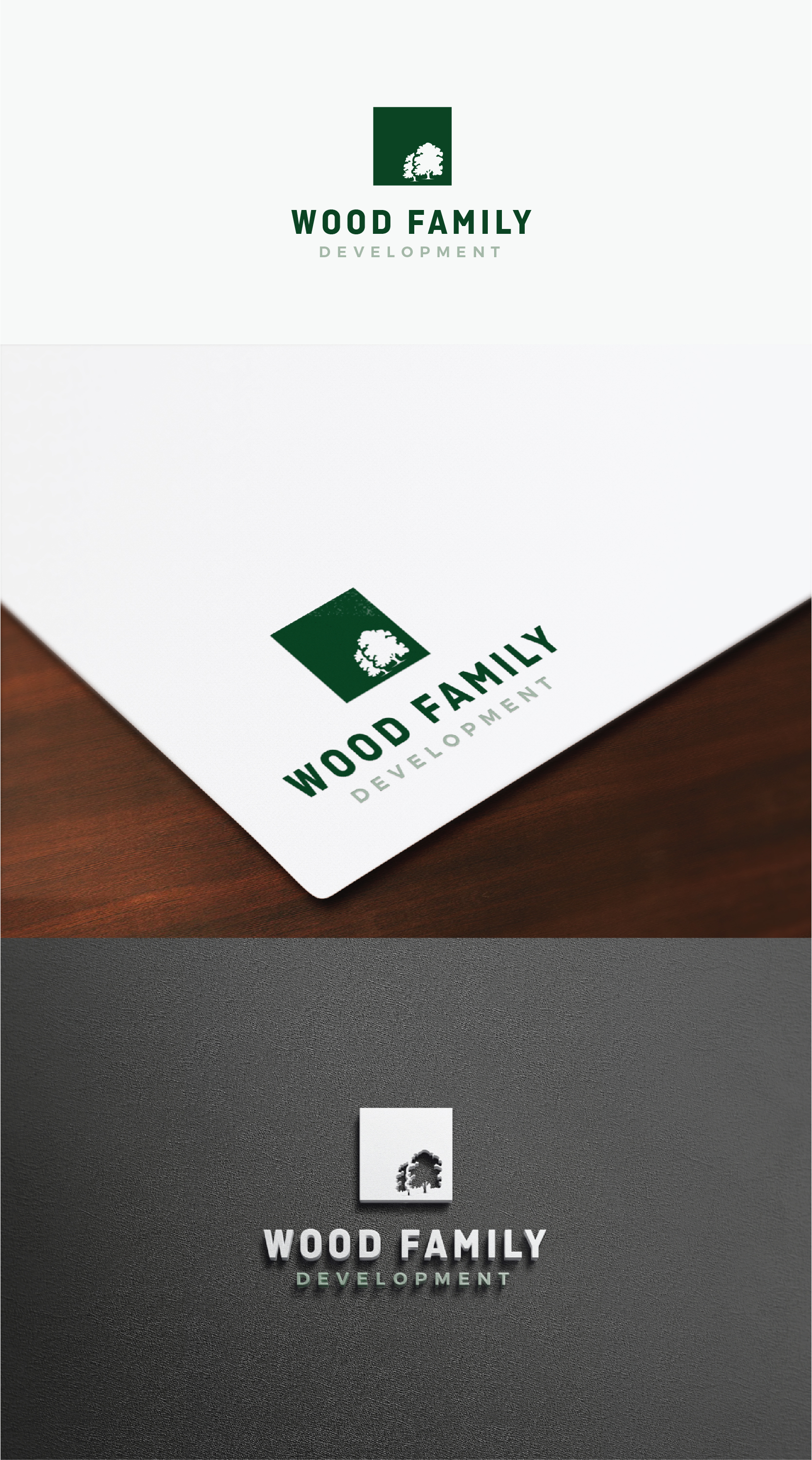 Diseño de Logo por IMilenovic para Wood Family Development | Diseño #25757256