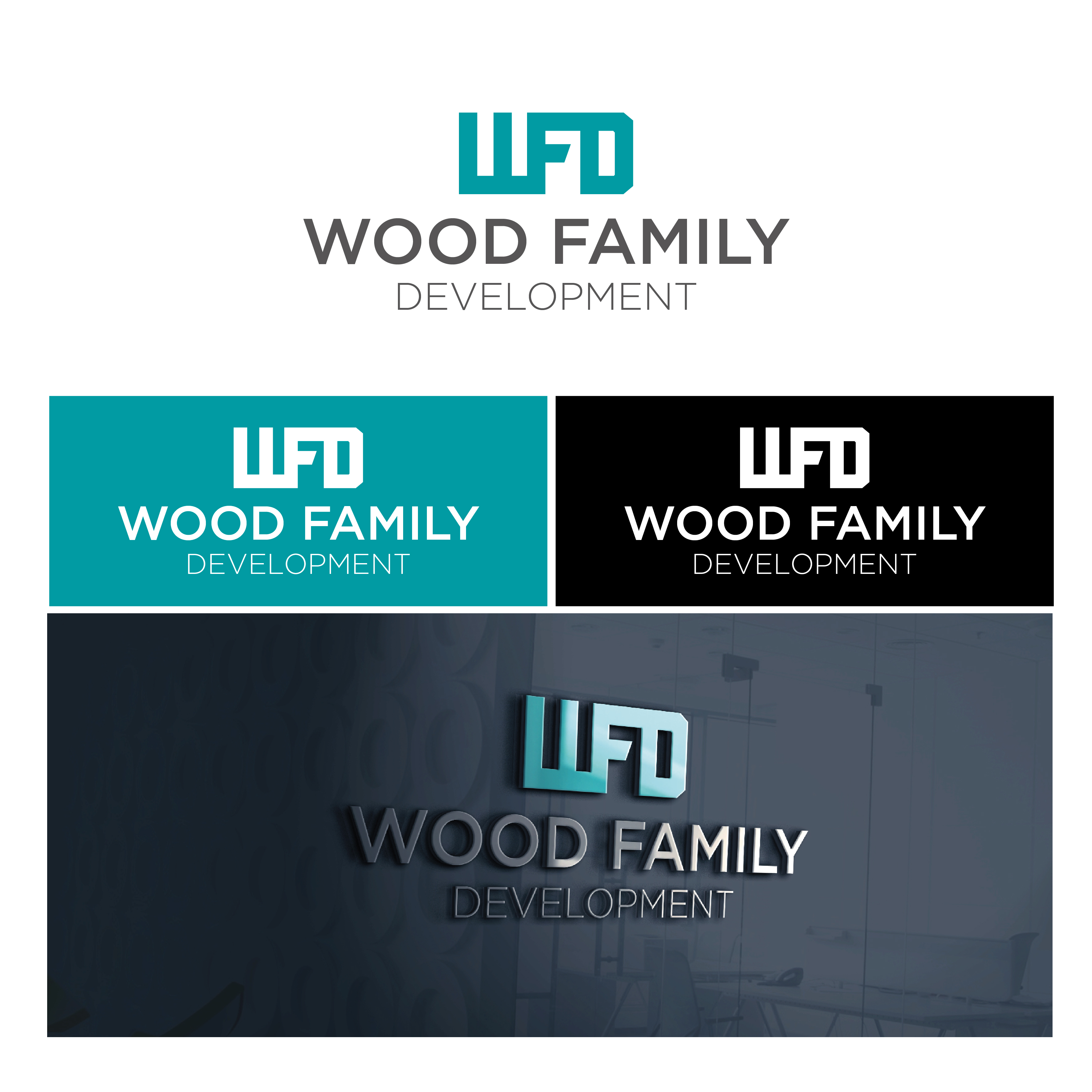 Logo Design by Jomon 2 for Wood Family Development | Design #25761525