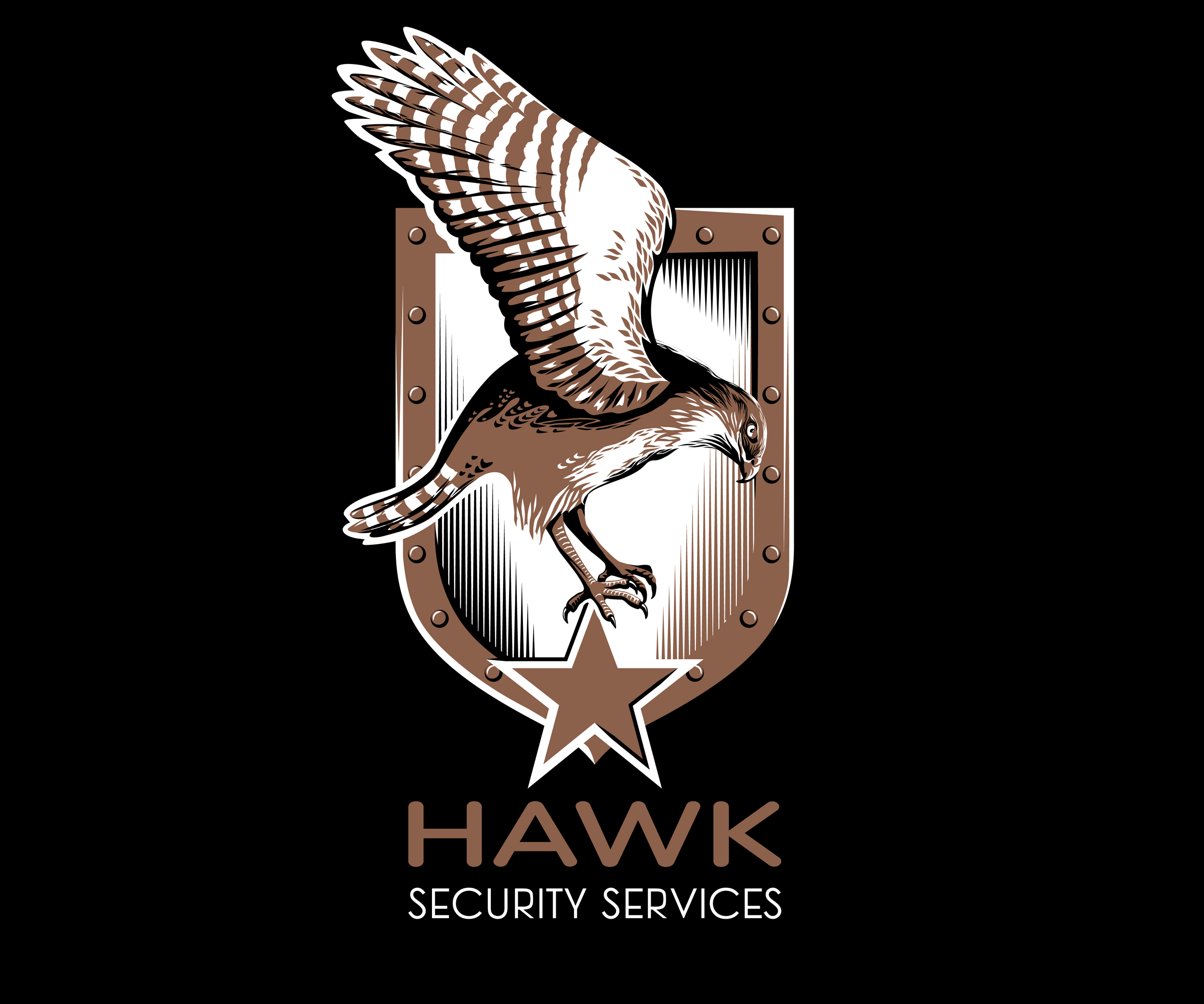 Diseño de Camiseta por Ganna Garmatiy para Hawk Security Services Ltd.  | Diseño #25786267