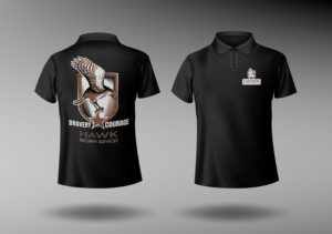 Diseño de Camiseta por Ganna Garmatiy para Hawk Security Services Ltd.  | Diseño: #25791050