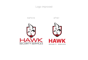 Diseño de Camiseta por Eswaran para Hawk Security Services Ltd.  | Diseño #25790892