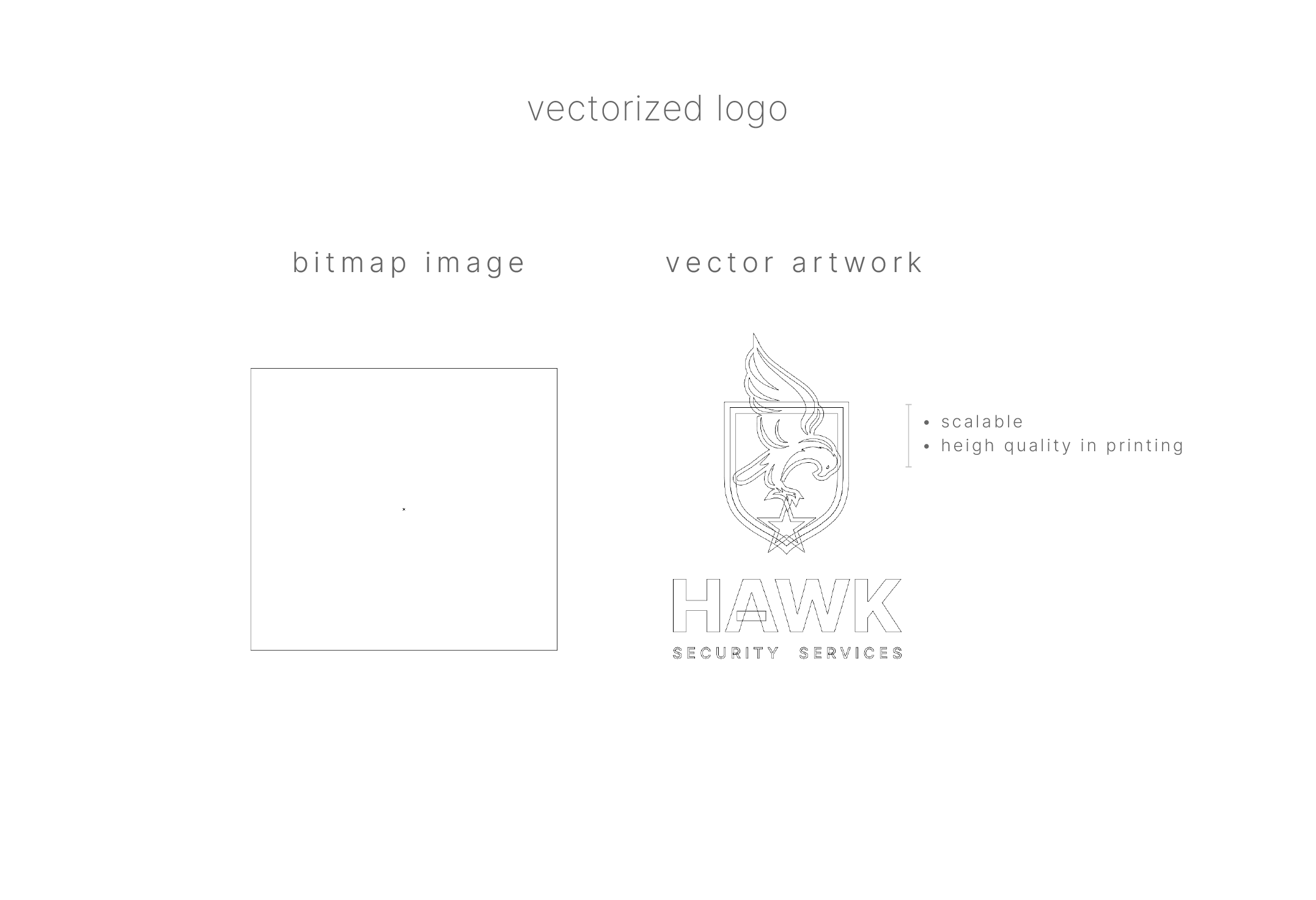 T-shirt Design by Eswaran for Hawk Security Services Ltd.  | Design #25790906