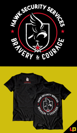 T-Shirt-Design von Uprinteez für Hawk Security Services Ltd.  | Design: #25789285