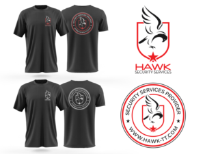 Empowering T-shirt for Brave Security Officers  | Diseño de Camiseta por Risallah