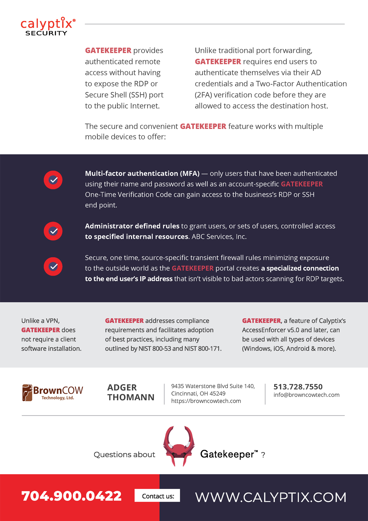 Flyer Design by Olga 11 for Calyptix | Design #25818342