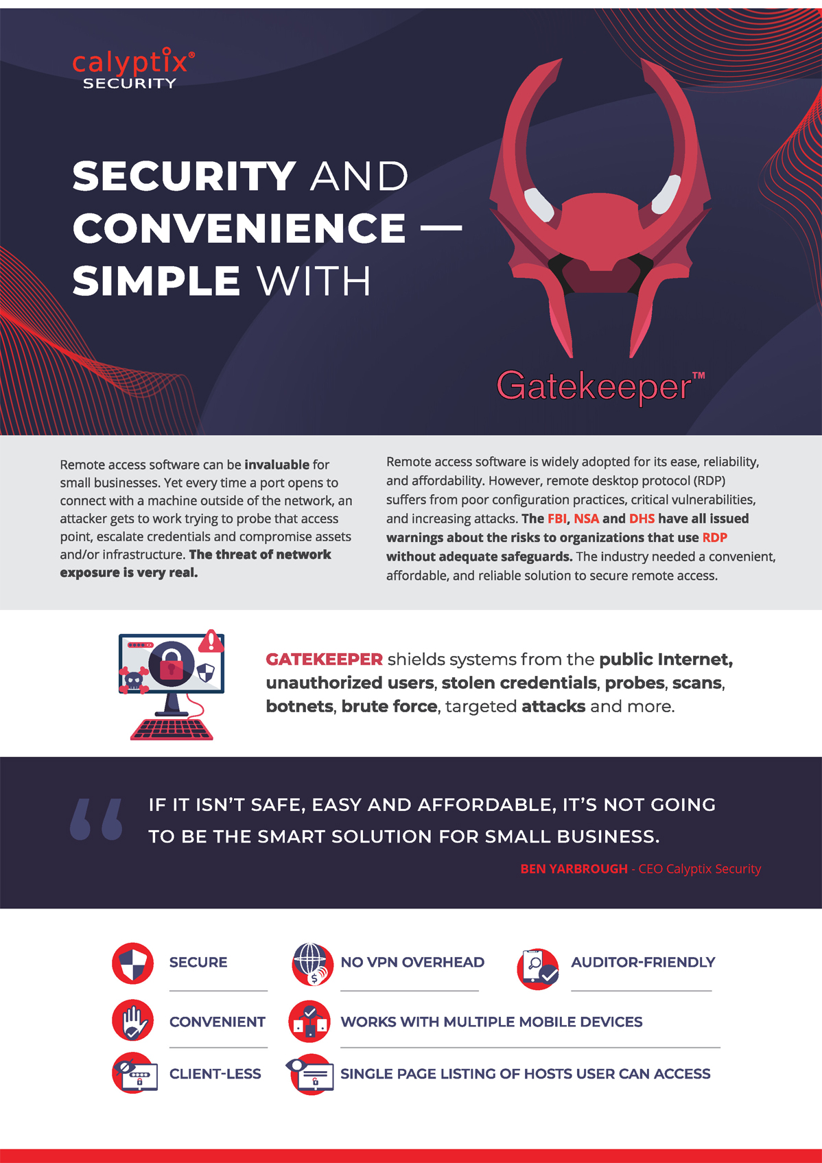 Flyer Design by Olga 11 for Calyptix | Design #25818343