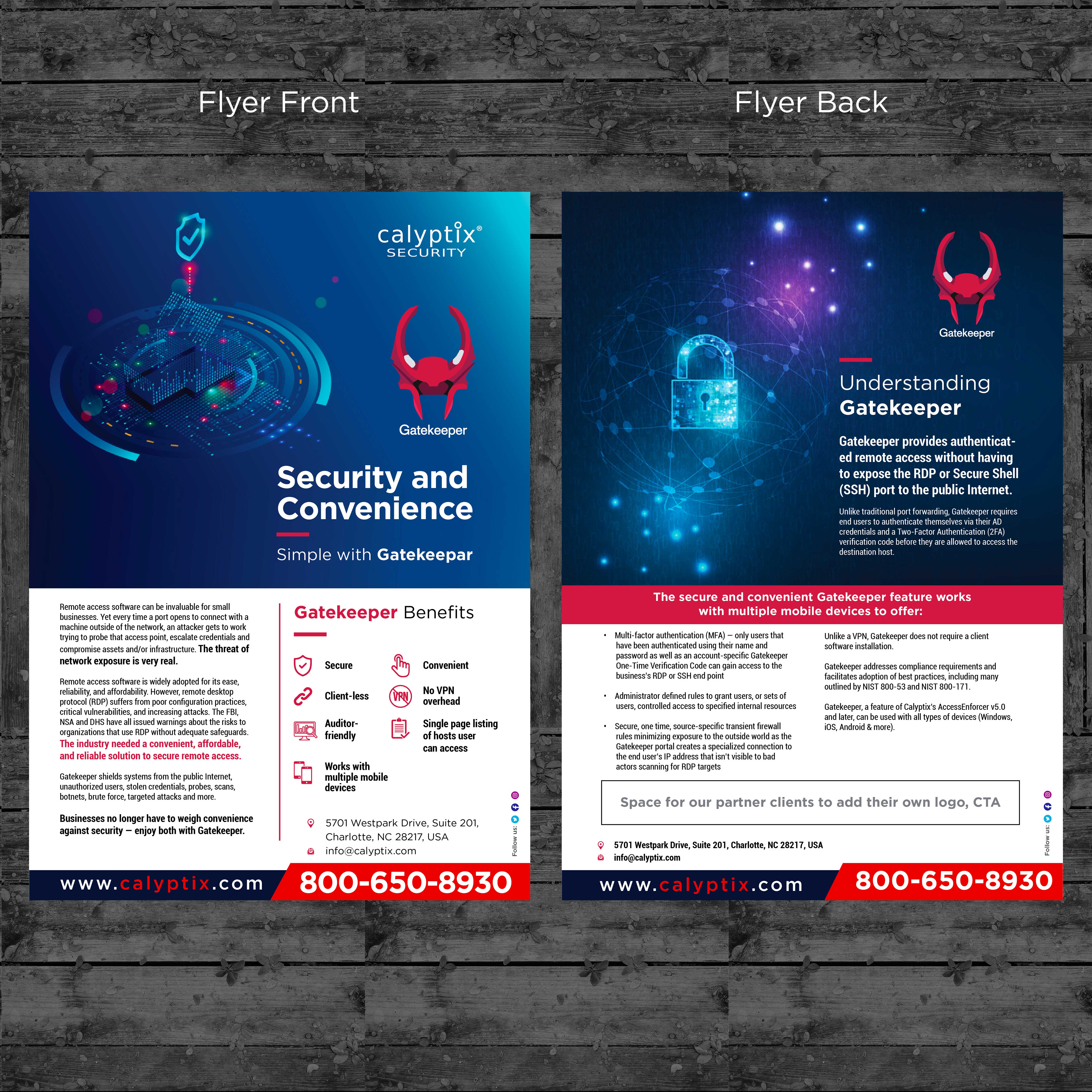 Flyer Design by AQKhan for Calyptix | Design #25780764