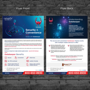 Flyer Design by AQKhan for Calyptix | Design: #25819761