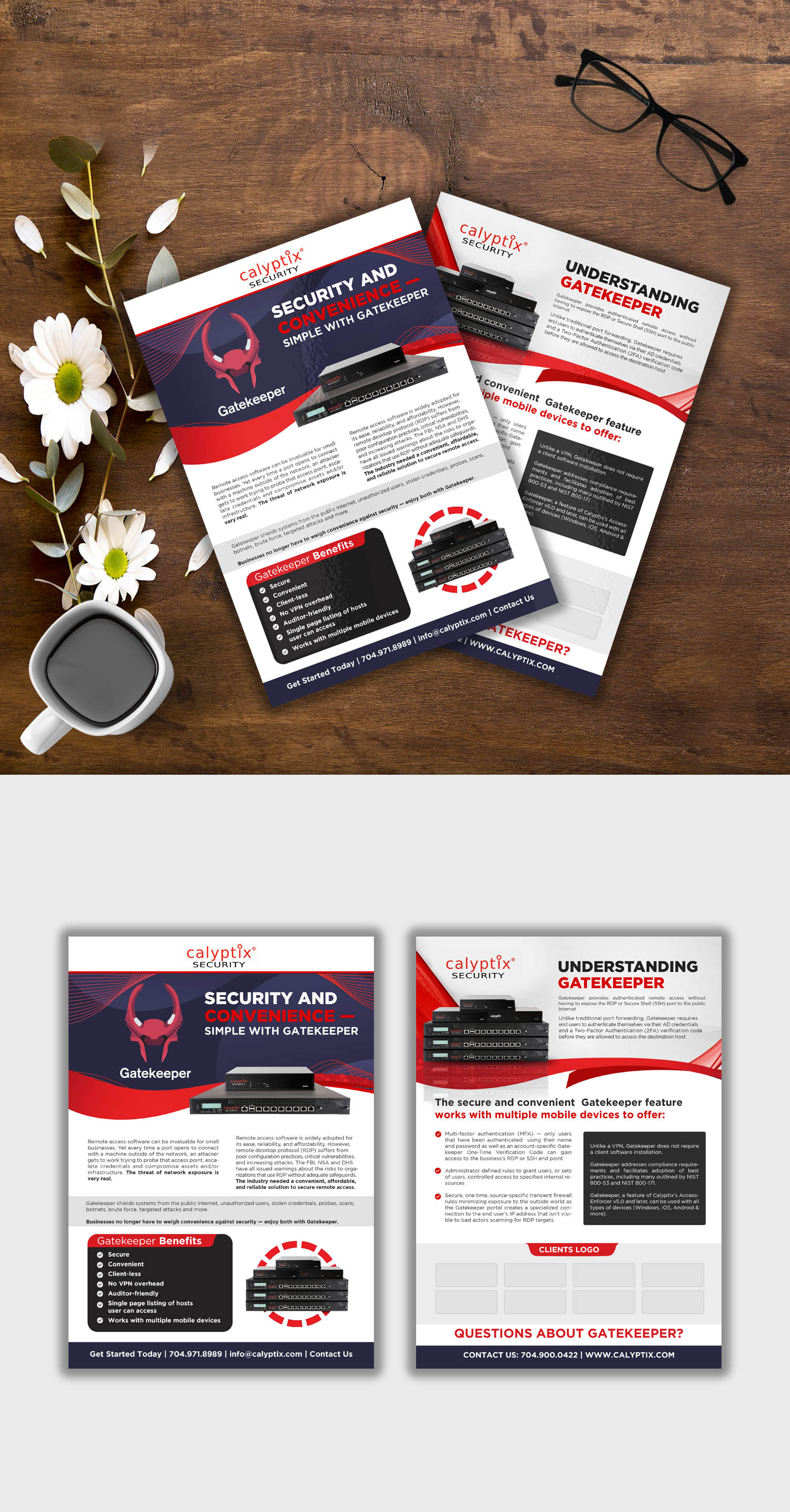 Flyer Design by debdesign for Calyptix | Design #25762289