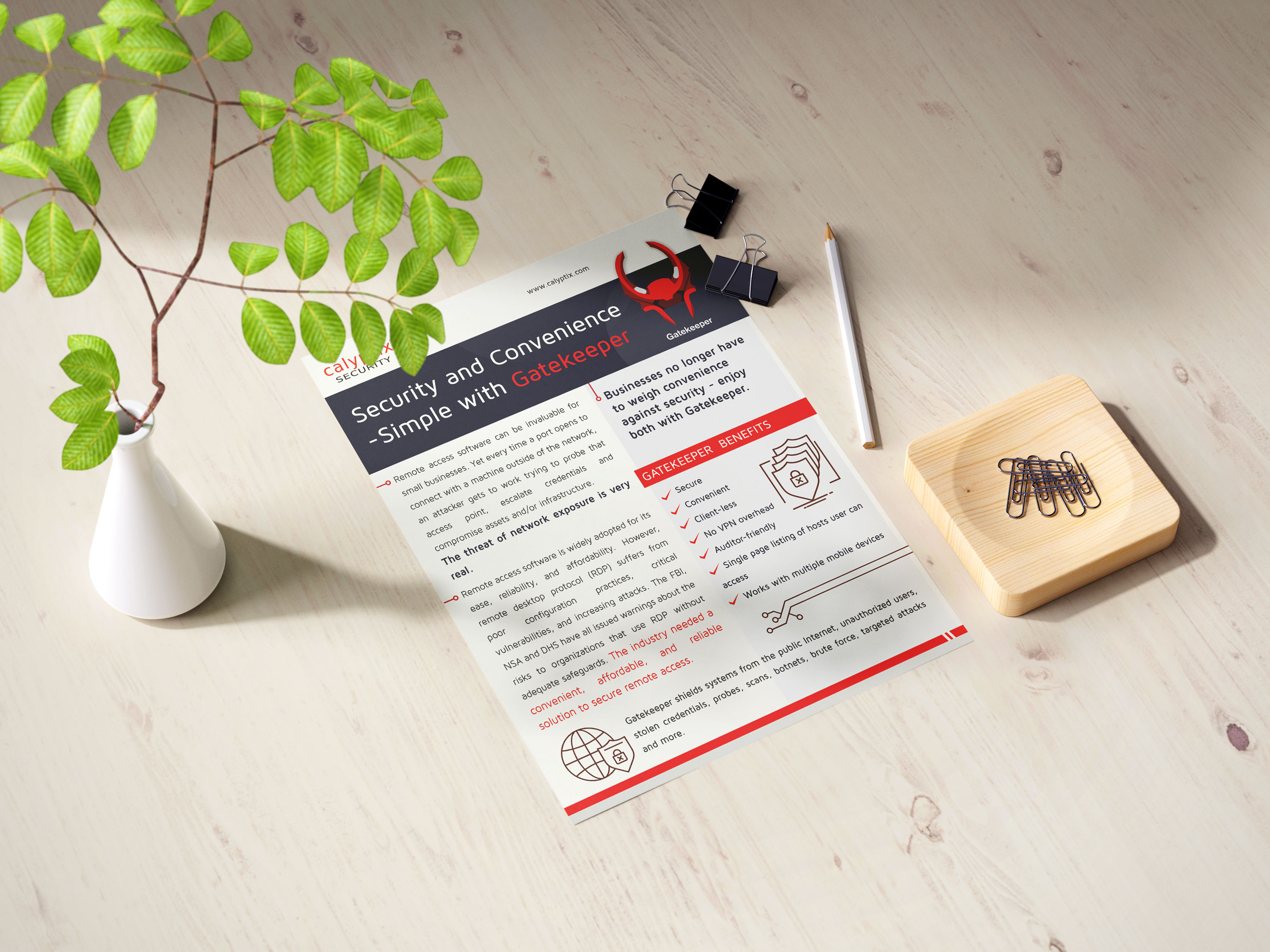 Flyer Design by Aether Designs for Calyptix | Design #25763275