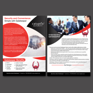 Flyer Design by Schöpfer for Calyptix | Design: #25789266