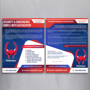 Flyer Design by DA. for Calyptix | Design: #25772855