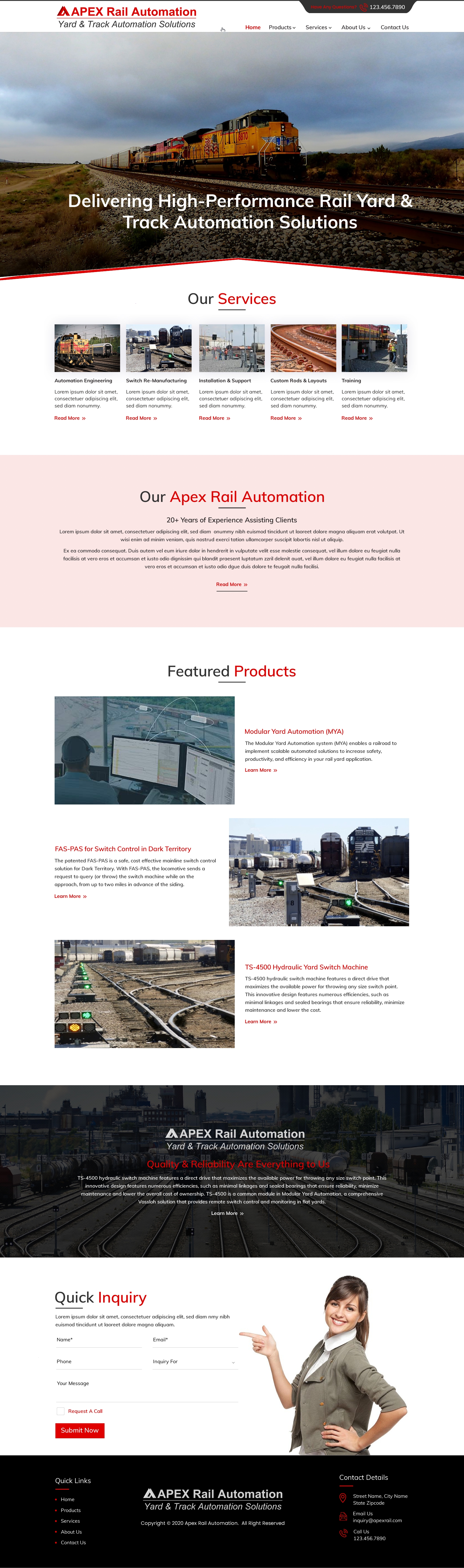 Web Design by HarmiDesigning for this project | Design #25790572