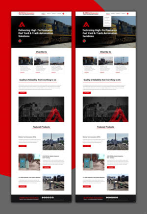 Web Design by pb for this project | Design: #25762621