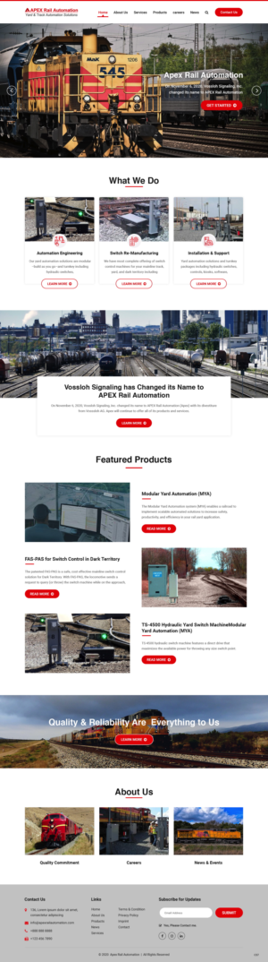 Web Design by pb for this project | Design: #25762627