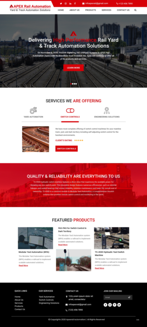 Web Design by pb for this project | Design: #25762629