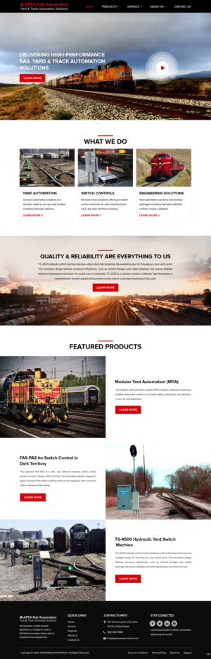 Web Design by pb for this project | Design: #25762630