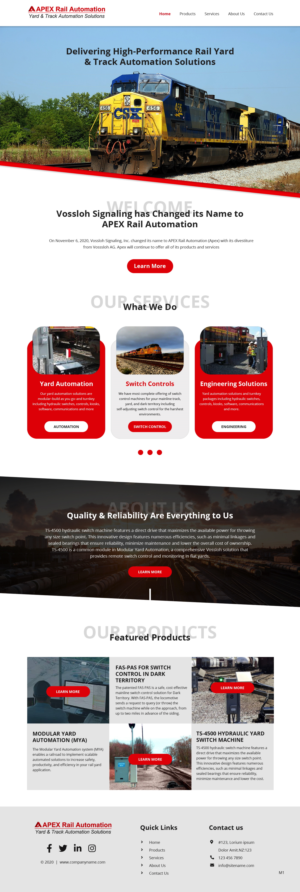 Web Design by pb for this project | Design: #25762631